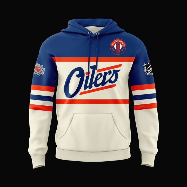 Edmonton Oilers New Hoodie 2025-2026 V3