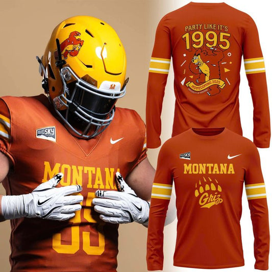 Exclusive Edition Montana Griz 1995 Anniversary Edition Uniforms Long Sleeve