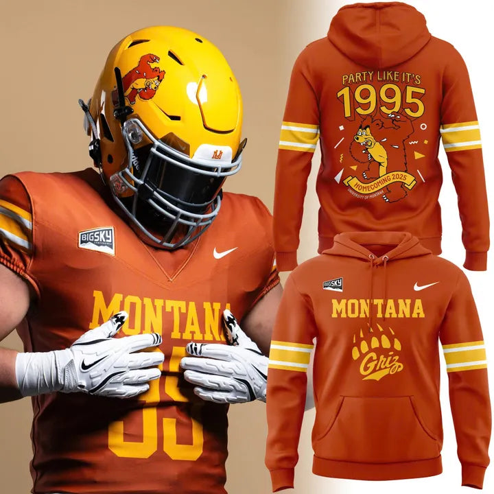 Exclusive Edition Montana Griz 1995 Anniversary Edition Uniforms hoodie