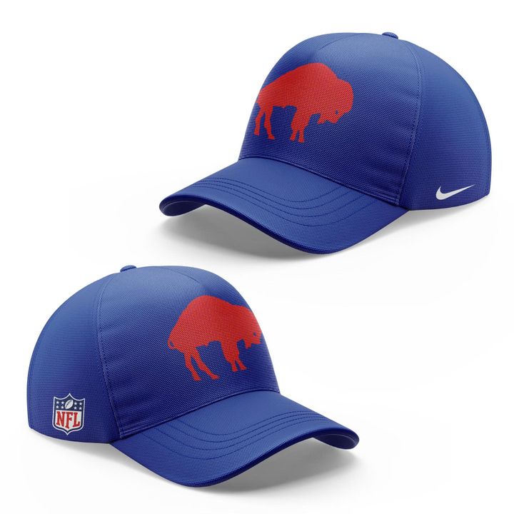 Buffalo Bills Nike 2025 Classic Logo Hoodie - Blue