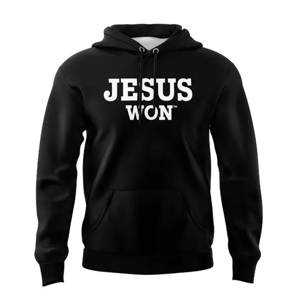 Exclusive Version Nebraska Football Jesus Won Hoodie 2025 v2