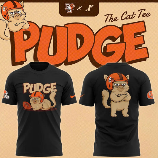 Pudge The Cat T-Shirt Standing v1