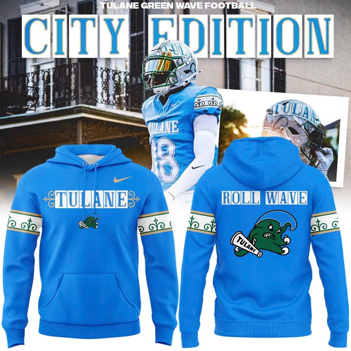 2025 Tulane City Edition Uniform Hoodie