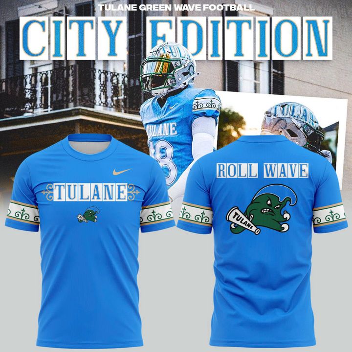 2025 Tulane City Edition Uniform T-Shirt