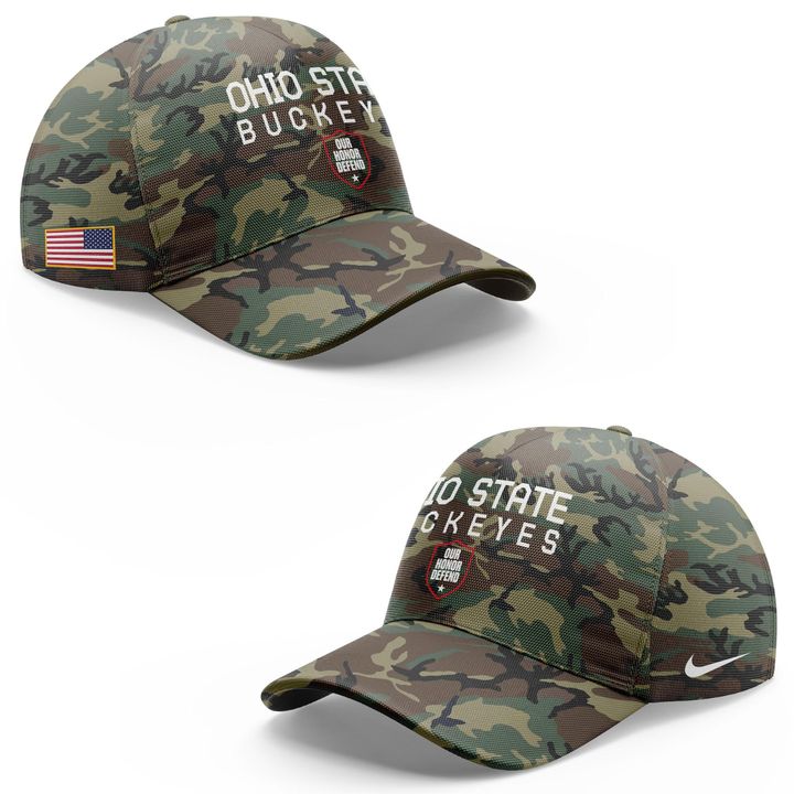 Ohio State Football Military Appreciation Camo Limited Edition Hoodie 2025