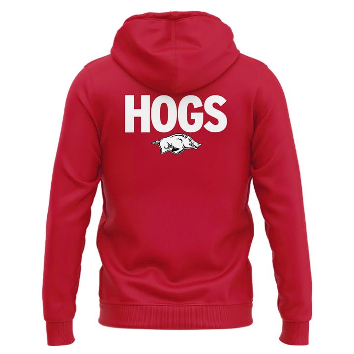 Special 2025 Coach Ryan Silverfield Arkansas Razorbacks Hoodie