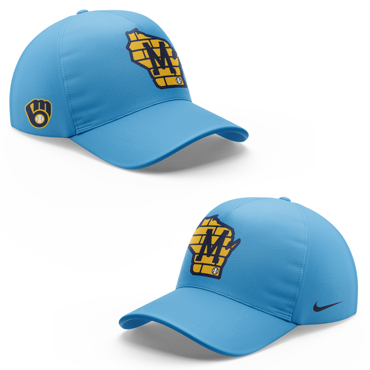 Milwaukee Brewers 2025 Powder Blue T-Shirt