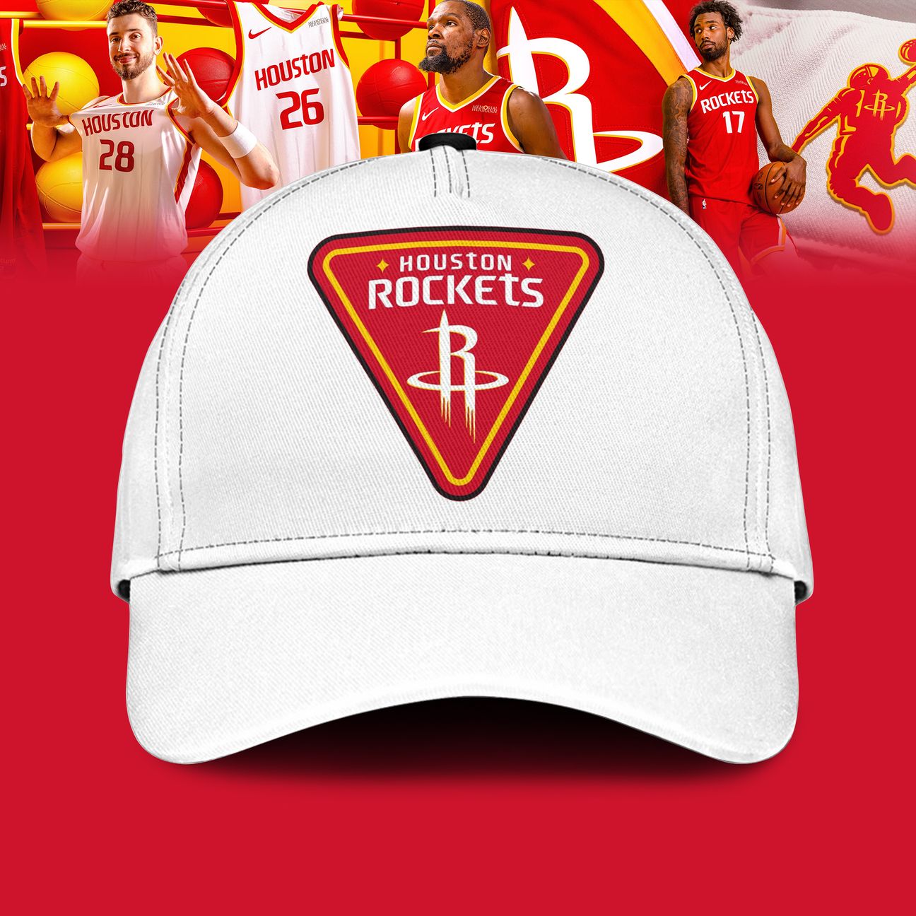 Houston Rockets Clutch City Jersey - White