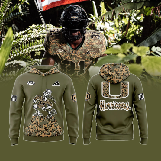 Hurricanes Military Camo Mode Hoodie 2025