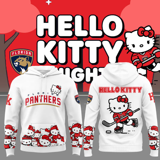 Florida Panthers  x Hello Kitty Hoodie 2025