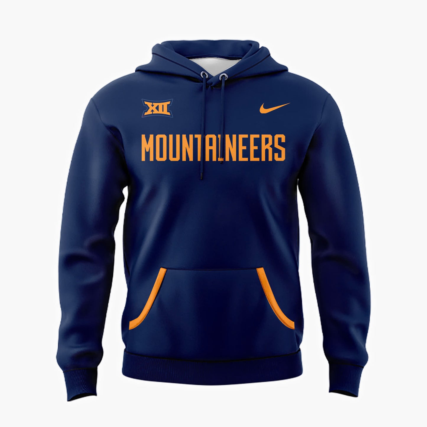 Special New Throwbacks 1965 West Virginia Wordmark Hoodie v2