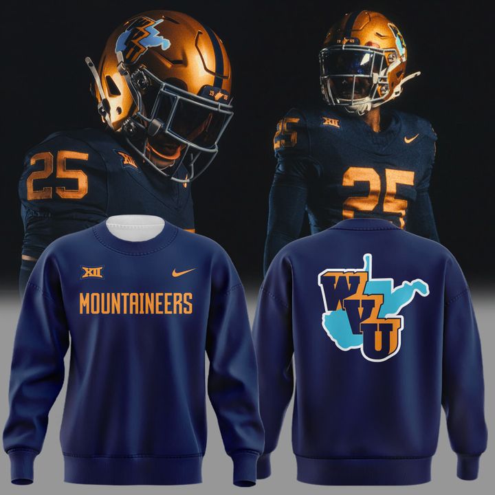 Special New Throwbacks 1965 Moutaineers Wordmark Sweatshirt