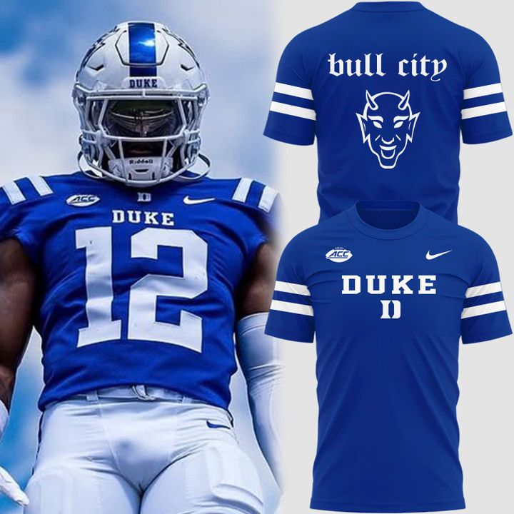 Special New Duke Football Uniform Tshirt