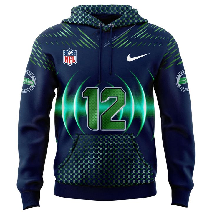 Seattle Seahawks 2025 NFL Rivalries High-Decibel Zone Limited Hoodie