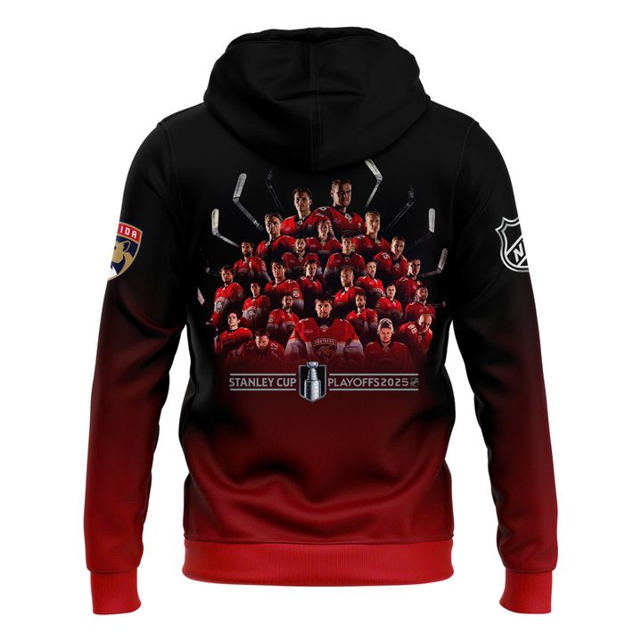 Florida Panthers 2025 Stanley Cup Playoff Participant Crease Hoodie