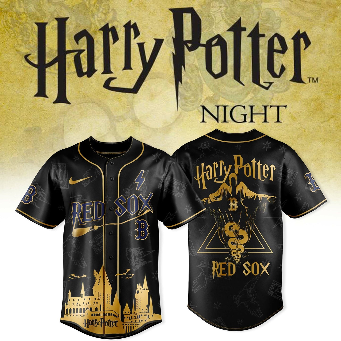 Boston Red Sox x Harry Potter New Collection