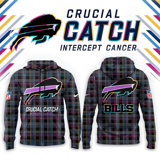 Buffalo Bills 2024 NFL Crucial Catch Combo Hoodie | Cap | Jogger Caro