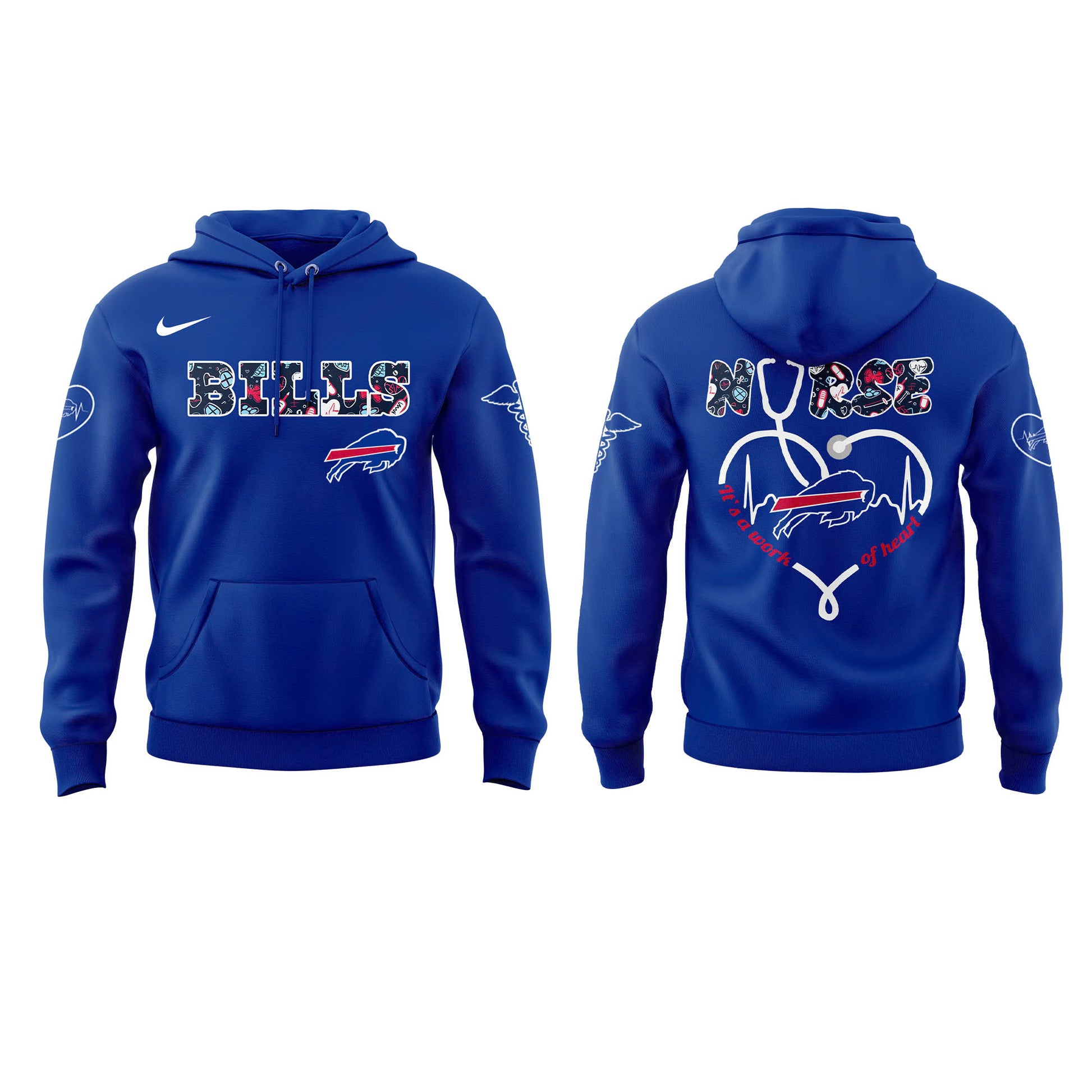 Buffalo Bills NURSES NIGHT Hoodie | Jogger | Cap