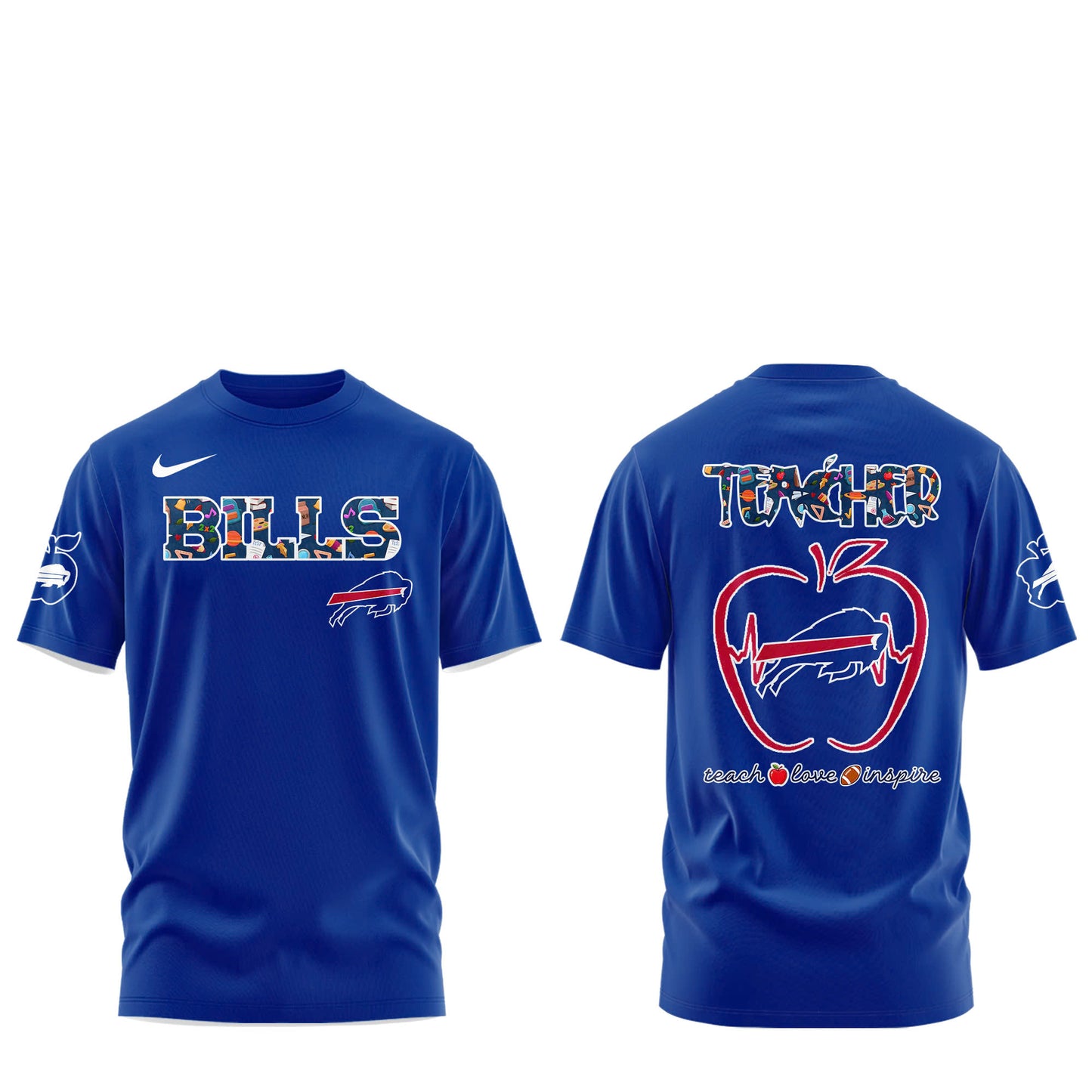 Buffalo Bills TEACHER NIGHT Combo Tshirt | Jogger | Cap
