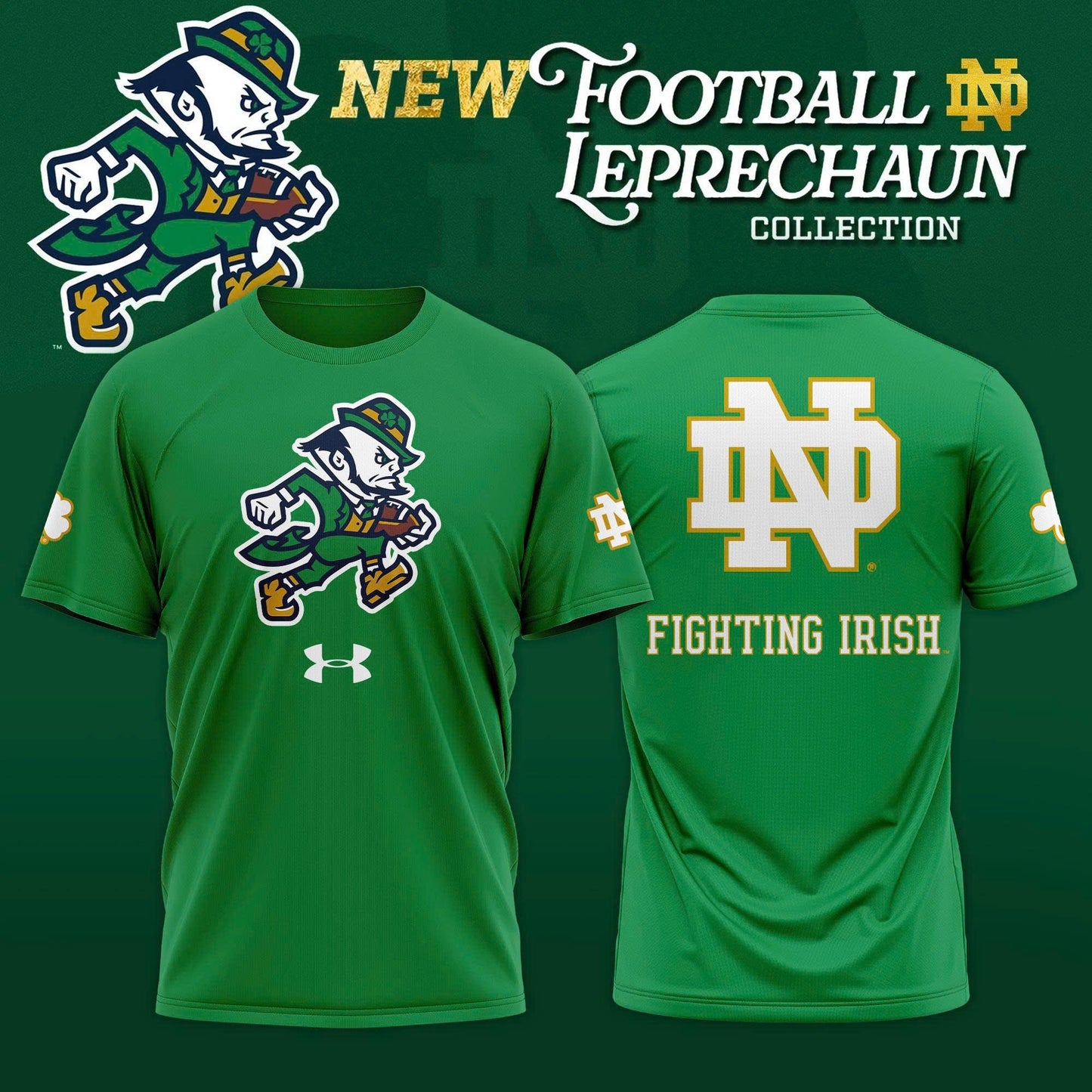 Limited Edition Irish Football Leprechaun Collection 2025 TShirt