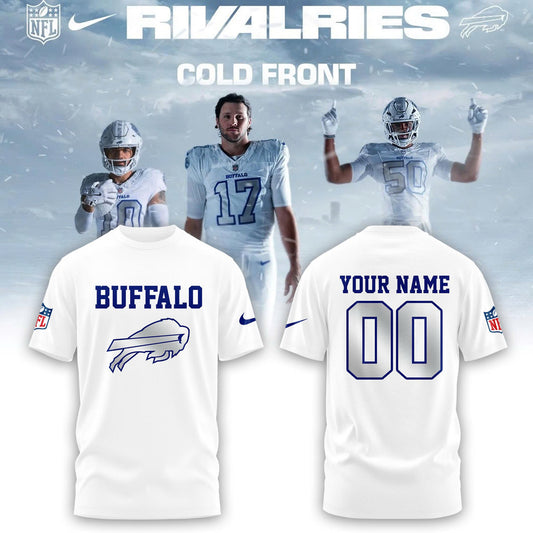 Buffalo Bills Cold Front Rivalries Tshirt | Cap | Joggers V6