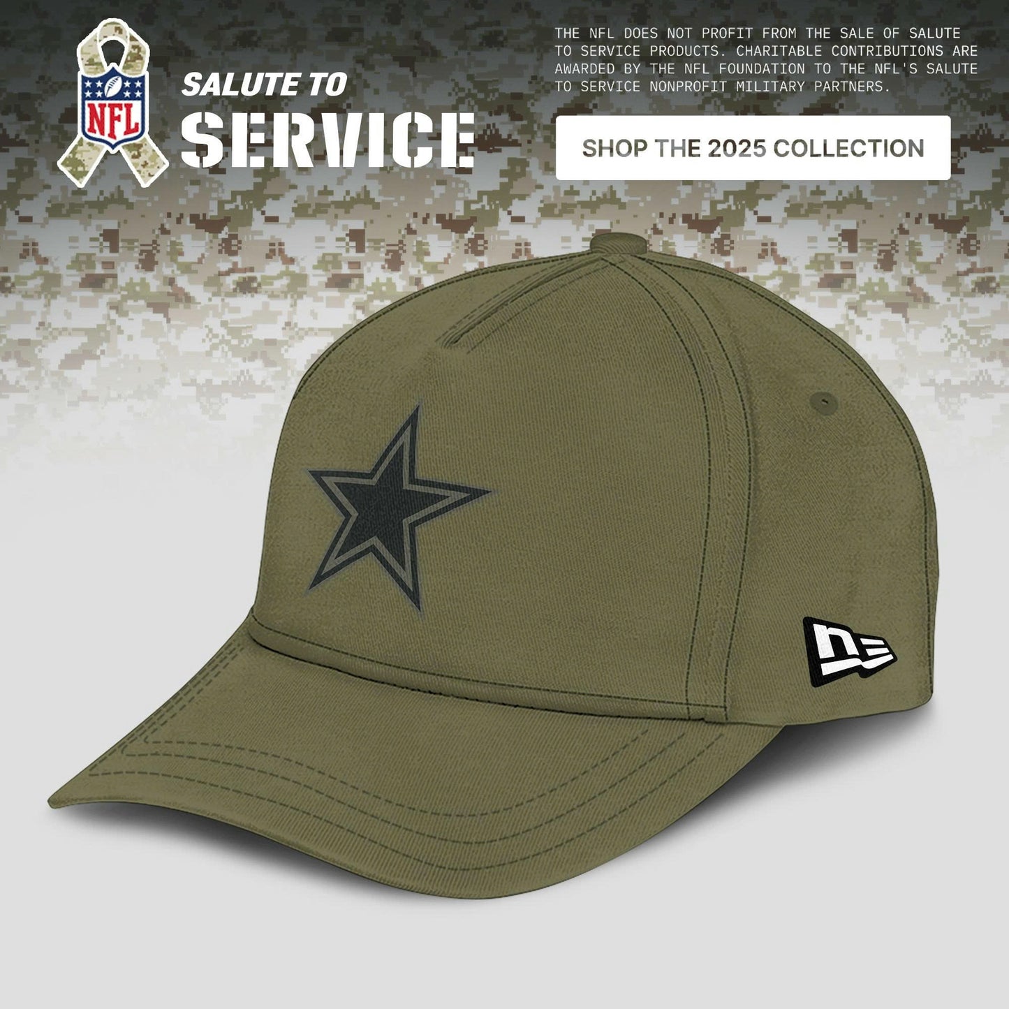 All Teams 2025 Olive Salute to Service Limited Custom Jersey