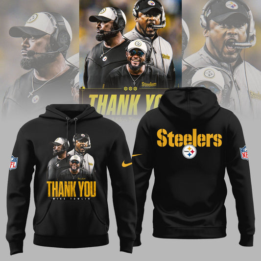 Pittsburgh Steelers Thank you Coach Mike Tomlin Limited Edition Combo Hoodie