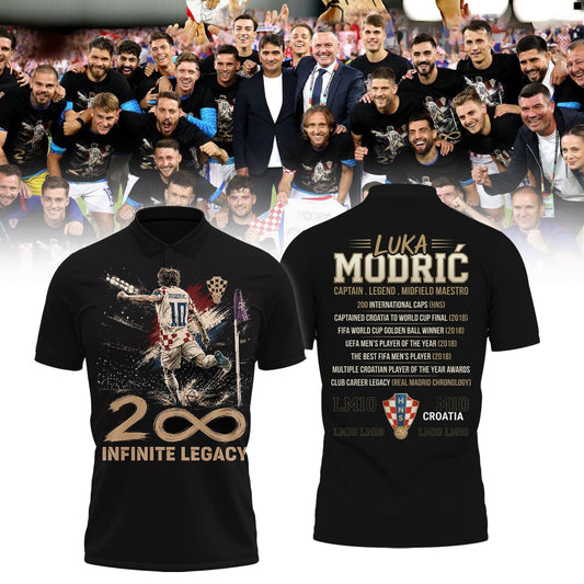 Limited Edition Luka Modrić – Captain. Legend. Midfield Maestro Shirt