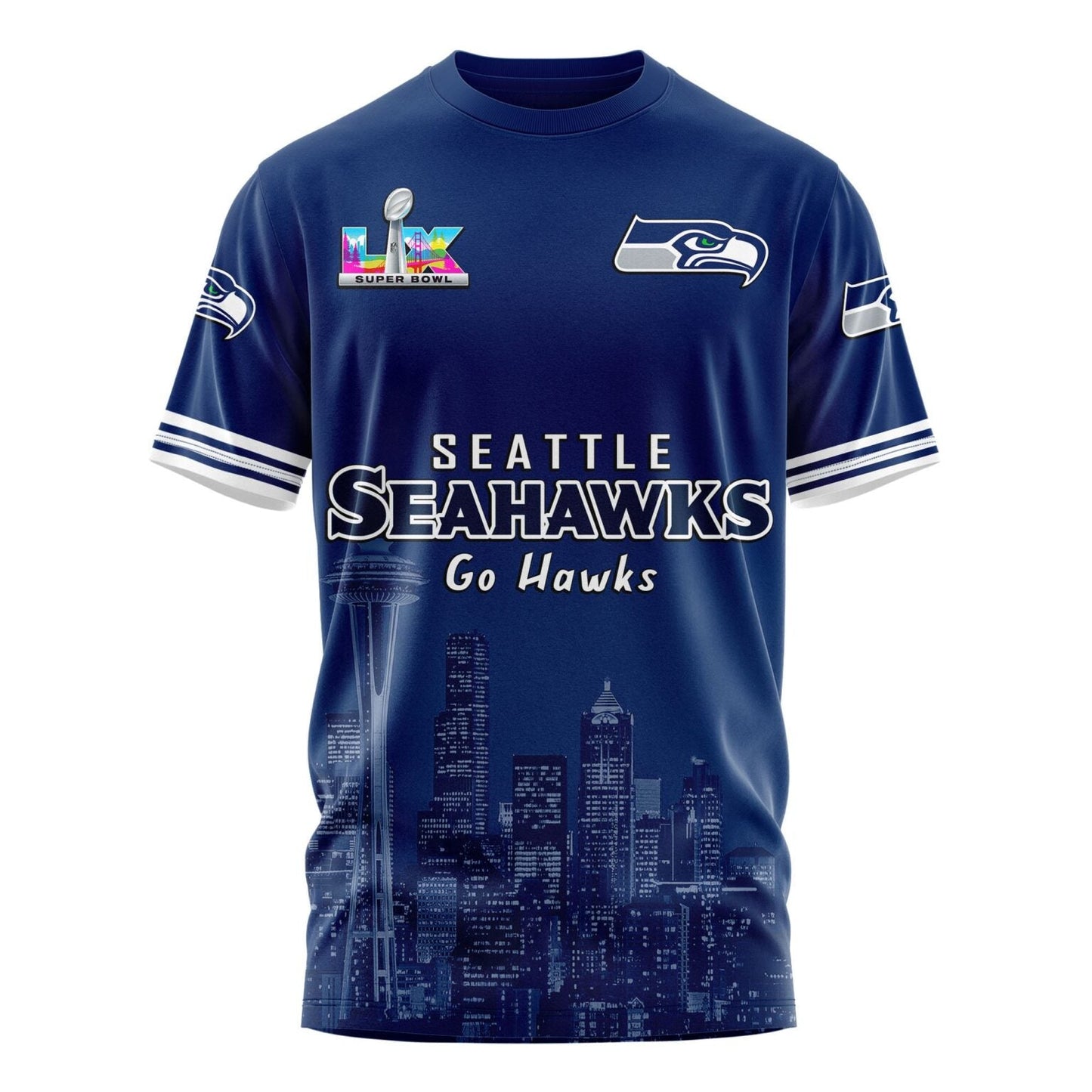Seattle Seahawks Super Bowl LX Champions Limited Edition T.shirt