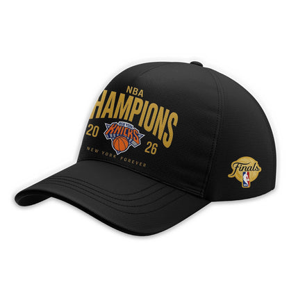New York Basketball NBA Finals Champions Black Tshirt