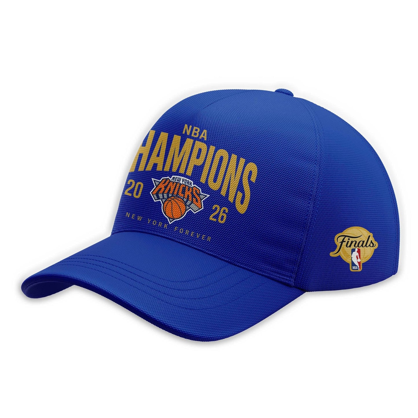 New York Basketball NBA Finals Champions Blue Hoodie v2
