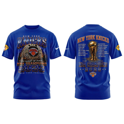 New York Basketball NBA Rings Champions Tshirt