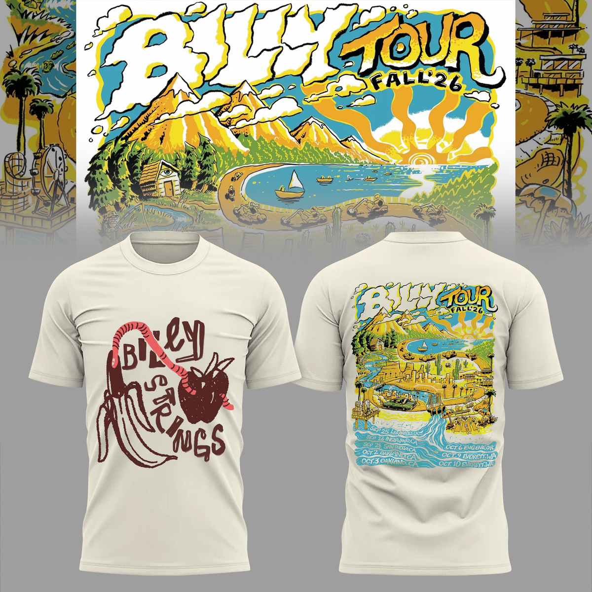 Limited Edition Fall tour 2026 T-shirt