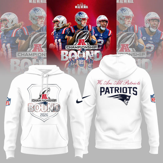 New England Patriots Championship BOUND Limited Edition Shirt V2