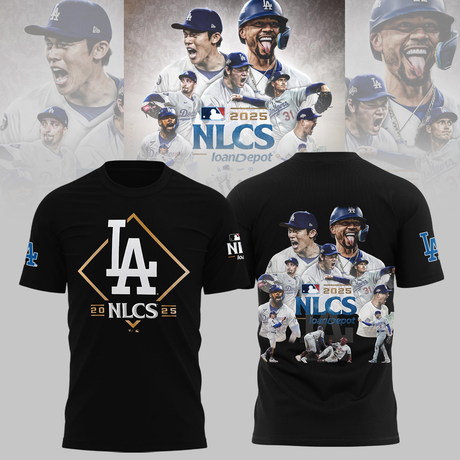 NLCS – Let’s Go Dodgers Shirt- Let’s Go Dodgers Shirt