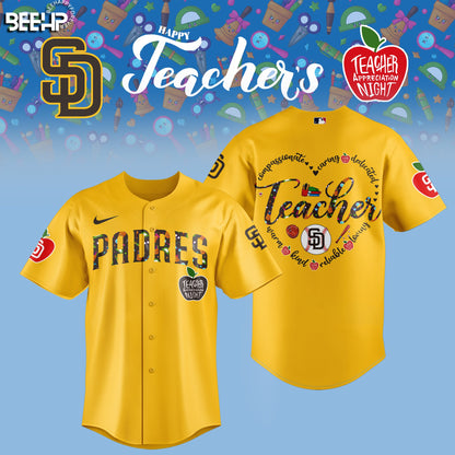 San Diego Padres TEACHER APPRECIATION NIGHT Editions Limited 2025 Shirt