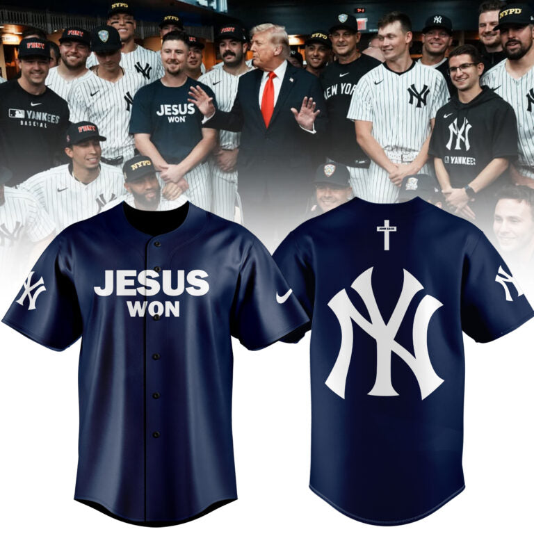 New York Yankees JESUS WON 2025 Limited Edition Jersey