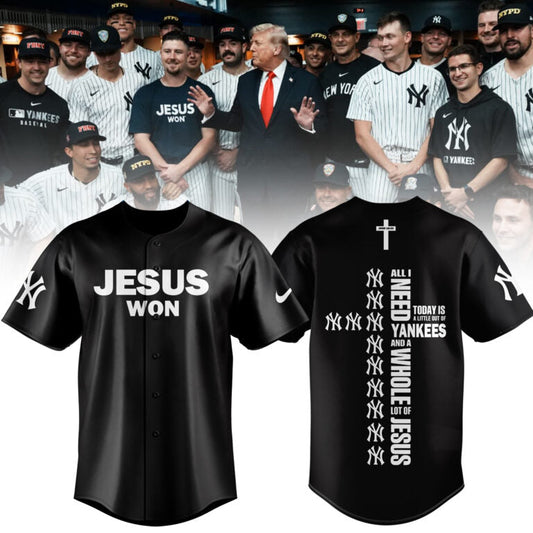 New York Yankees JESUS WON 2025 Limited Edition Jersey