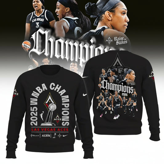 Las Vegas Aces 2025 WNBA Champions Limited Edition Sweatshirt