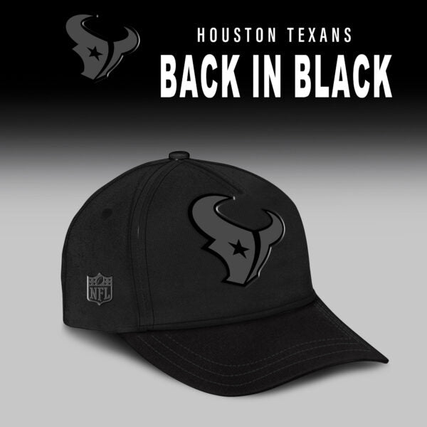 Houston Texans 2025 Back In Black Limited Edition Hoodie