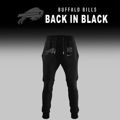 Buffalo Bills 2025 Back In Black Limited Edition Hoodie