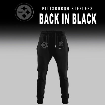Pittsburgh Steelers ‘Back in Black’ 2025 Hoodie