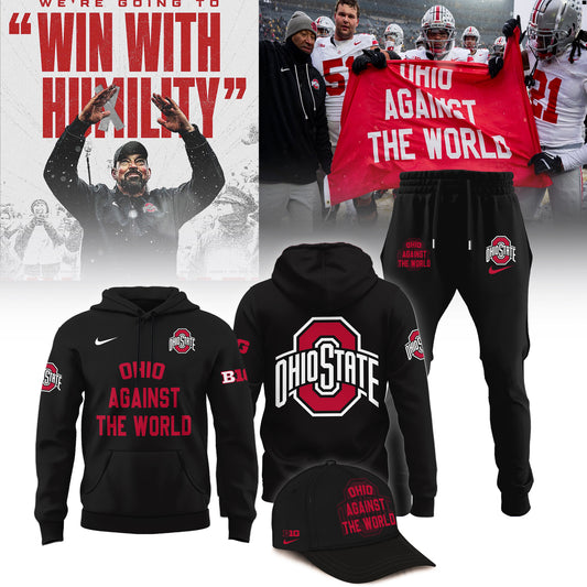..Ohio State Buckeyes "Against The World" Limited Edition Hoodie