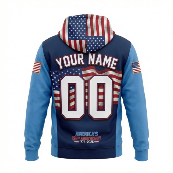 Tennessee Titans America’s 250th Anniversary 1776-2026 Hoodie