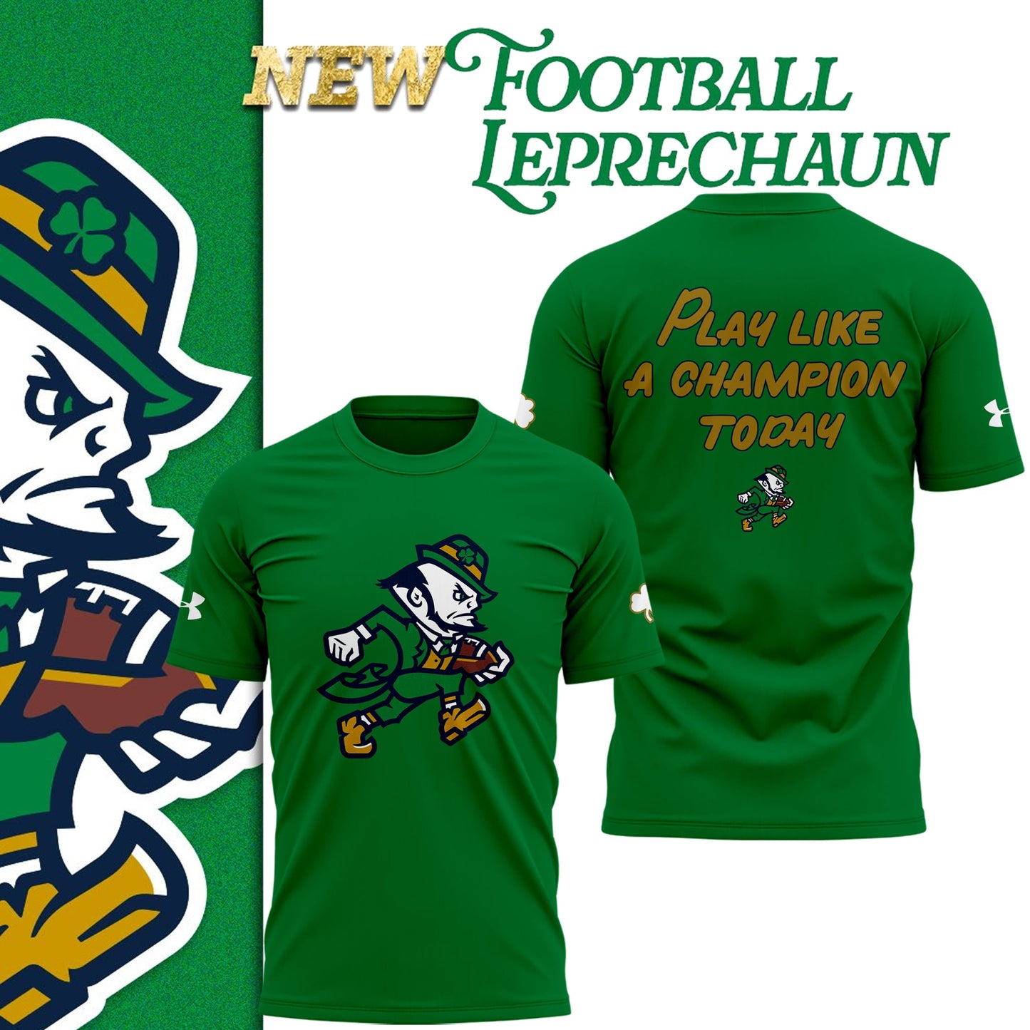 Limited Edition Irish Football Leprechaun Collection 2025 TShirt