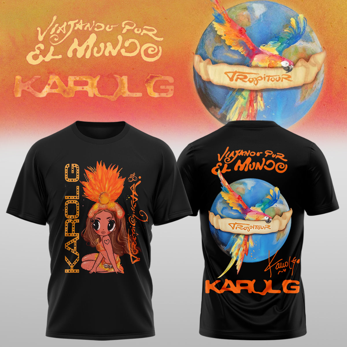 Karol G – Nos Vamos de Tour 2026 Limited Edition Signature – SHIRT