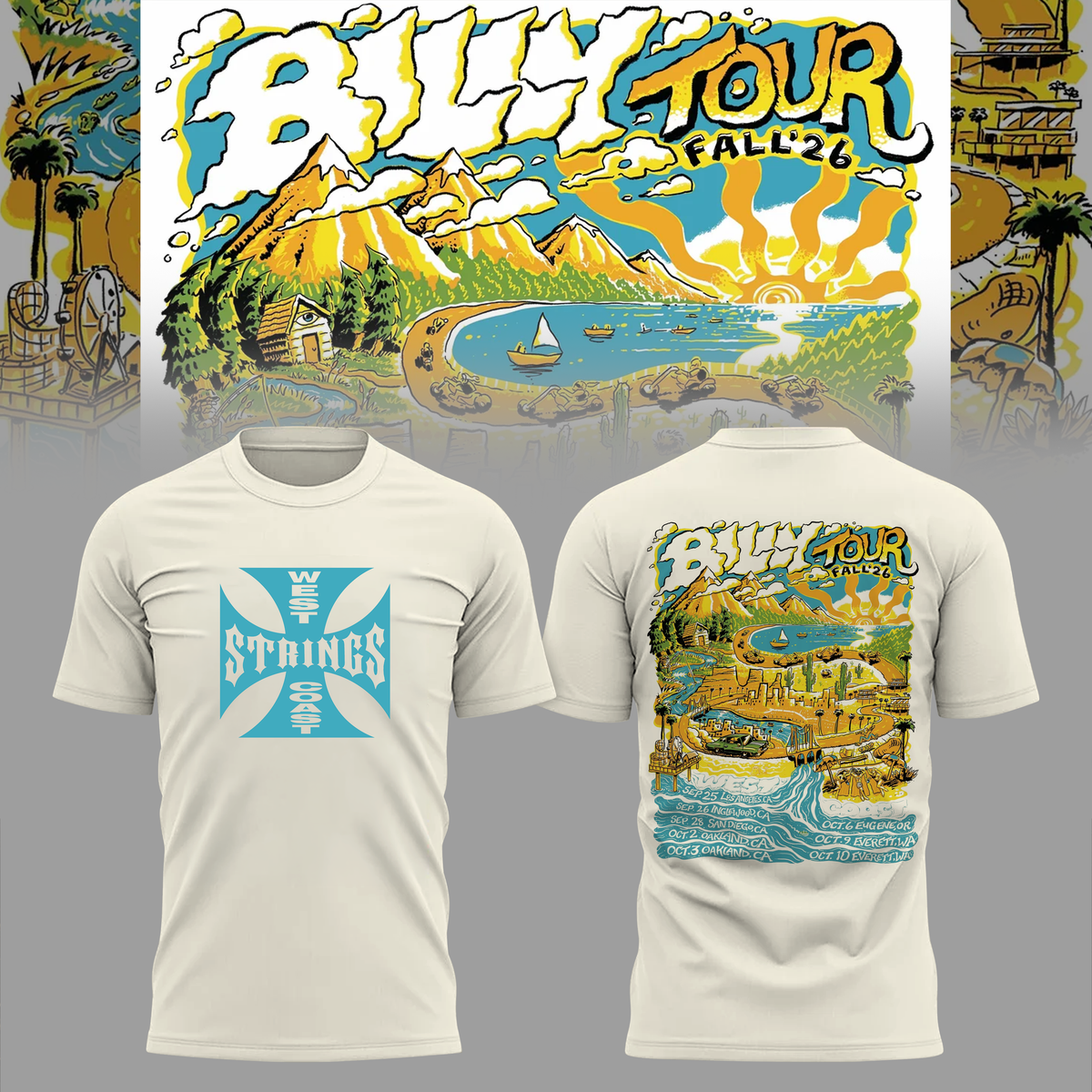 Limited Edition Fall tour 2026 T-shirt