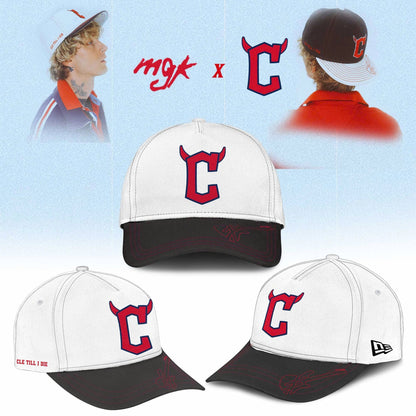 Cleveland Guardians x Mgk 2025 Limited Edition Jersey White