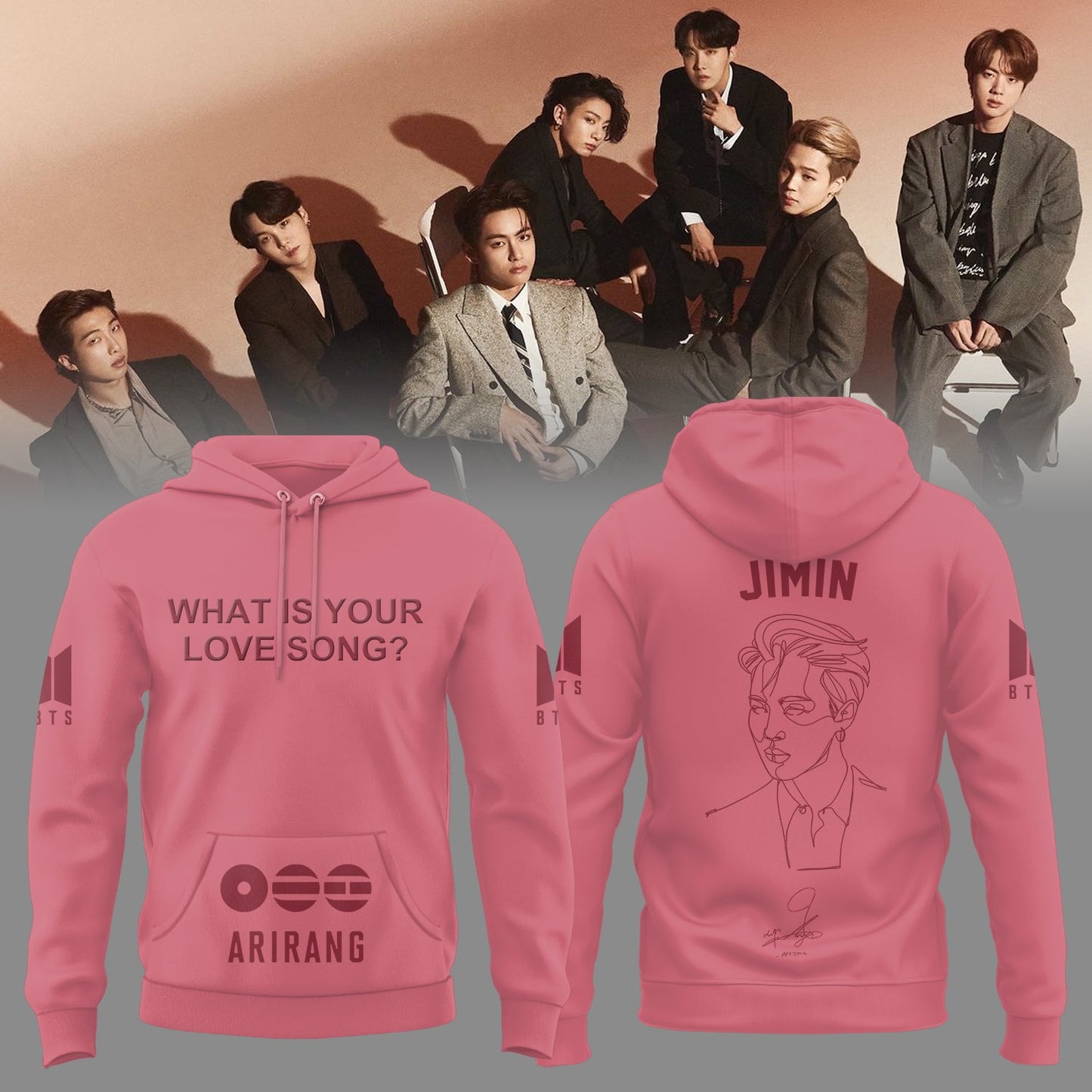BTS “What Is Your Love Song?” Jimin Limited Edition Shirt