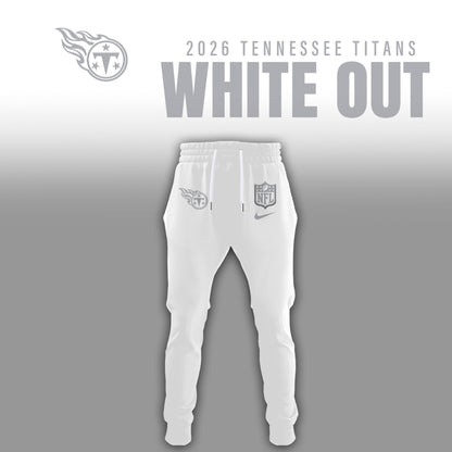 Tennessee Titans 2026 White Out Limited Edition T-Shirt